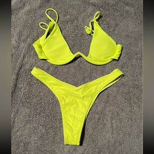 Neon Bikini Set